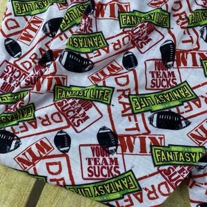 Fantasy Life Football Draft Lounge Pants Unisex Size Medium